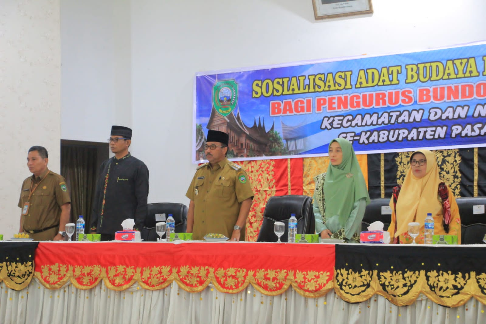 test Bupati Benny Utama buka Sosialisasi Adat Budaya Minang Kabau bagi Bundo Kanduang